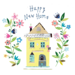 New Home Card Happy New Home Congratulations Housewarming First House