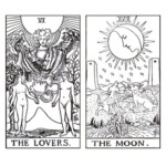 PDF Printable Color Your Own Tarot Deck 22 Major Arcna Etsy France