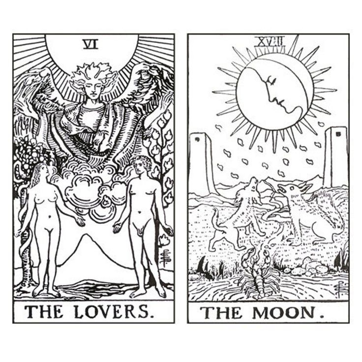 PDF Printable Color Your Own Tarot Deck 22 Major Arcna Etsy France 