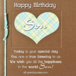 Pin By Linda On Events Birthday Cards For Son Birthday Wishes For
