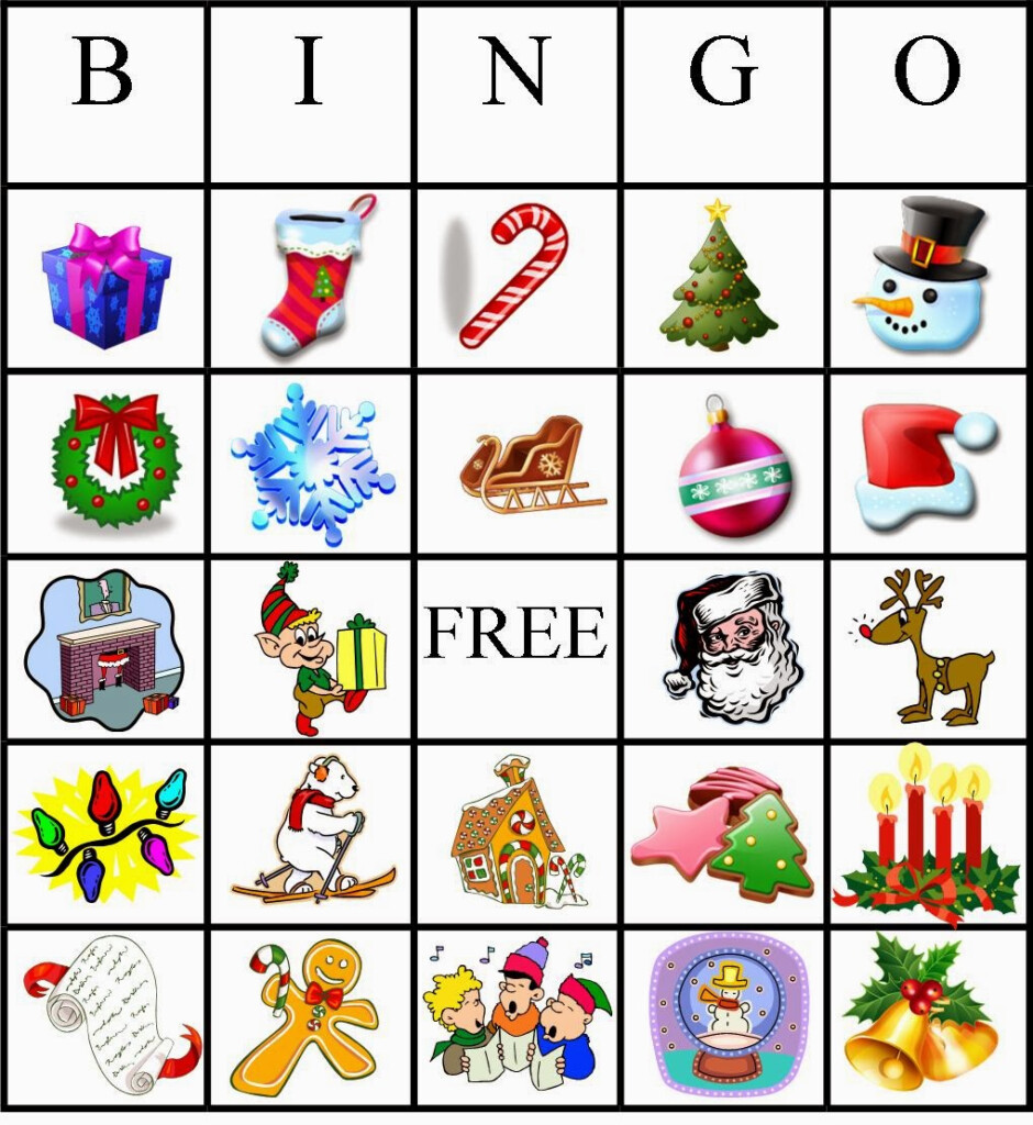 Printable Christmas Bingo Cards