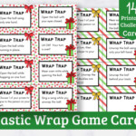 Printable Christmas Saran Wrap Ball Game Challenge Cards Etsy Saran