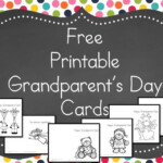 Printable Grandparents Day Cards Free And Fun