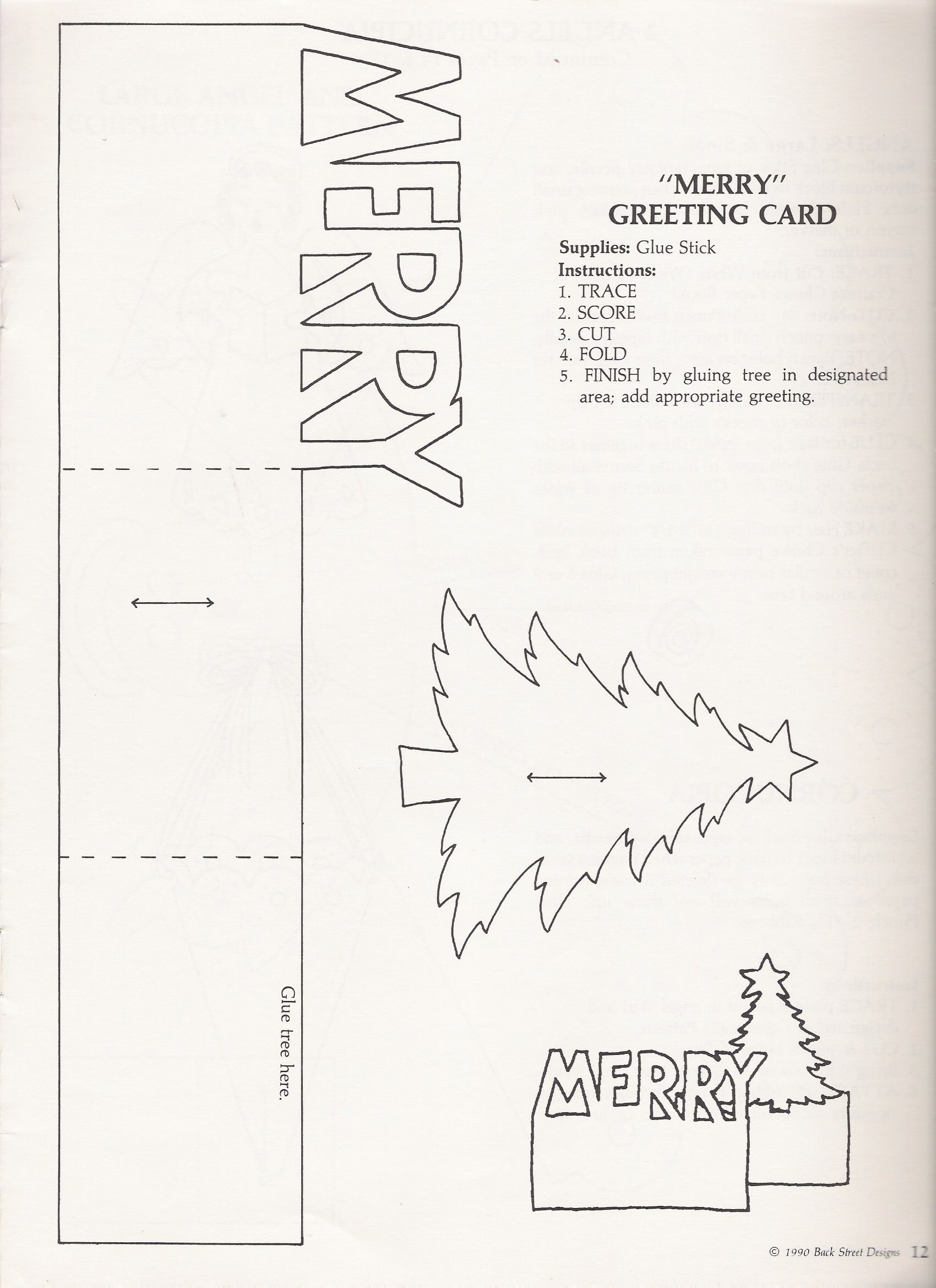 Printable Pop Up Christmas Card Template Printable Word Searches