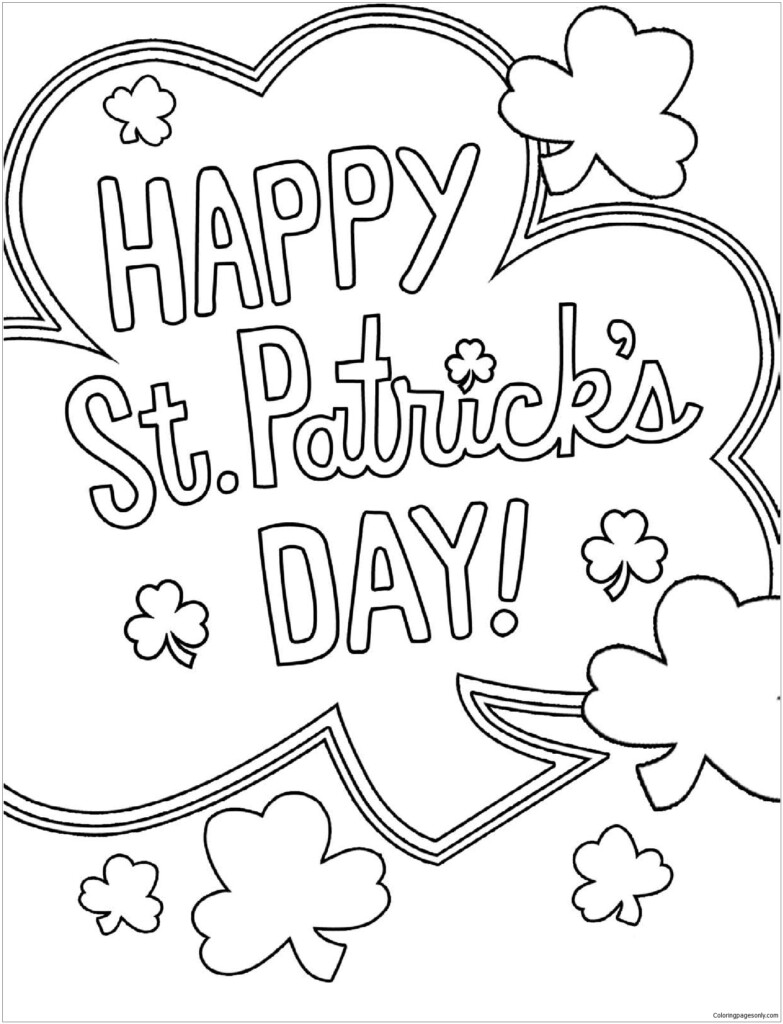 Printable St Patricks Day Printable Word Searches