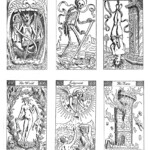 Printable Tarot Cards To Color Printable Card Free