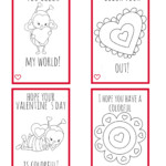 Printable Valentine Cards For Kids perfect For Kids To Make For Their