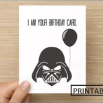 Star Wars Free Printable Birthday Cards PRINTABLE TEMPLATES