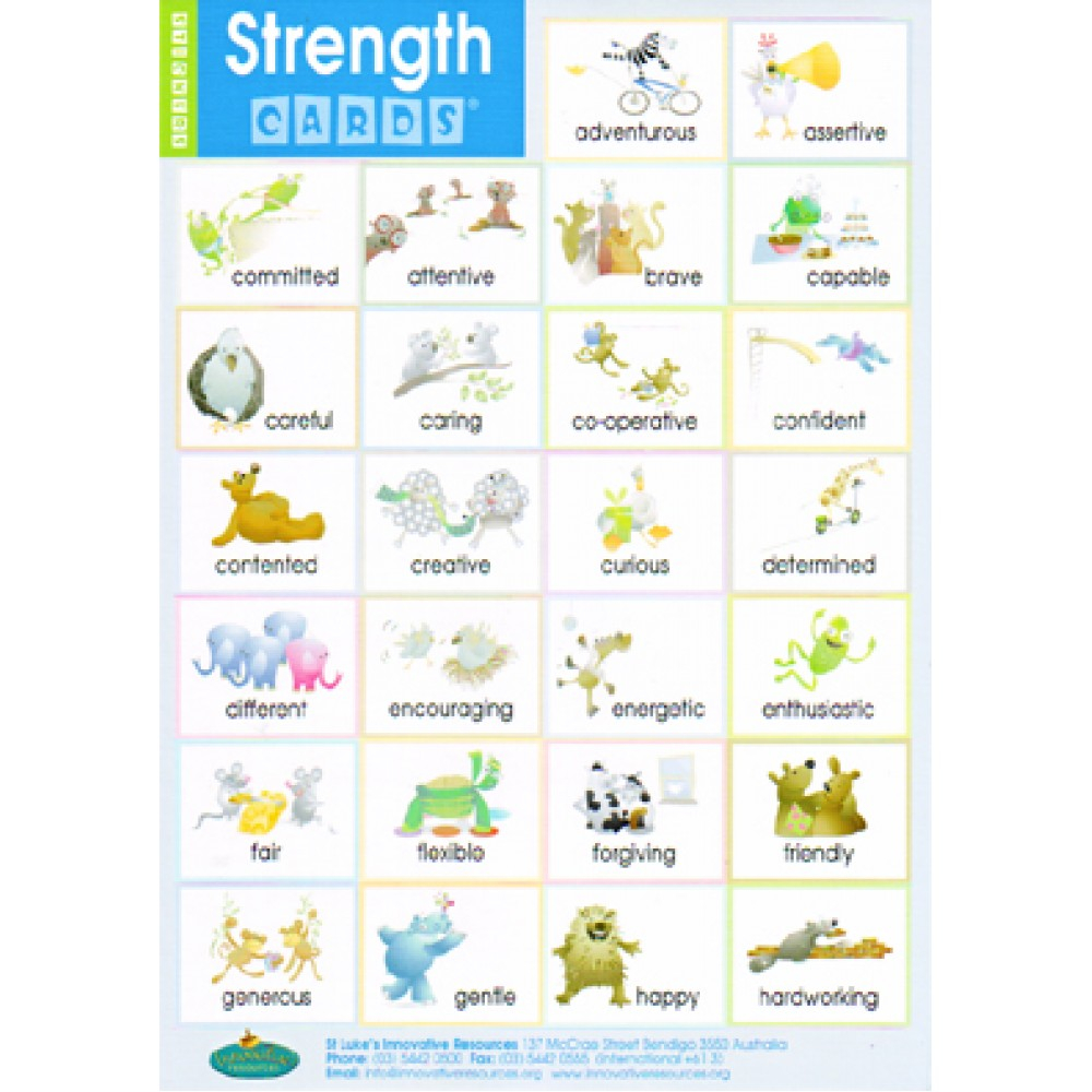 Strength Cards STICKERS