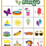 Summer Bingo Game With Free Printables Summer Bingo Bingo For Kids