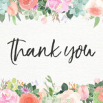 Thank You Card Greeting Cards Paper Party Supplies Aloli ru