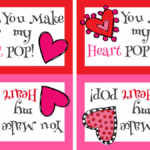 Valentine You Make My Heart Pop Printable Printable Word Searches