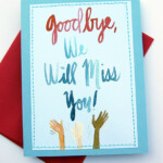 We Will Miss You Cards For Coworker Printable Free Free Printable