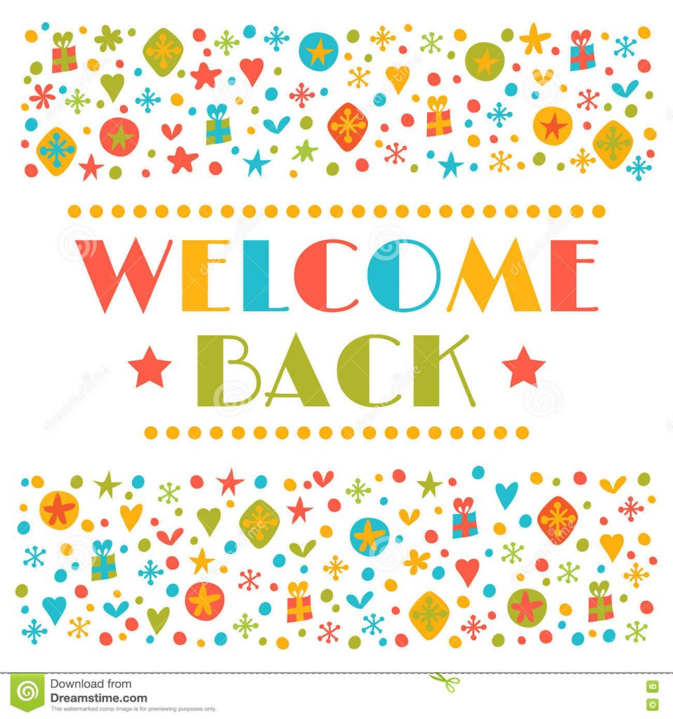 Welcome Back Printable Card Under bergdorfbib co Welcome Back Card